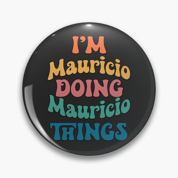 Item preview, Mauricio Funny Retro First Name designed and sold by Americandude.