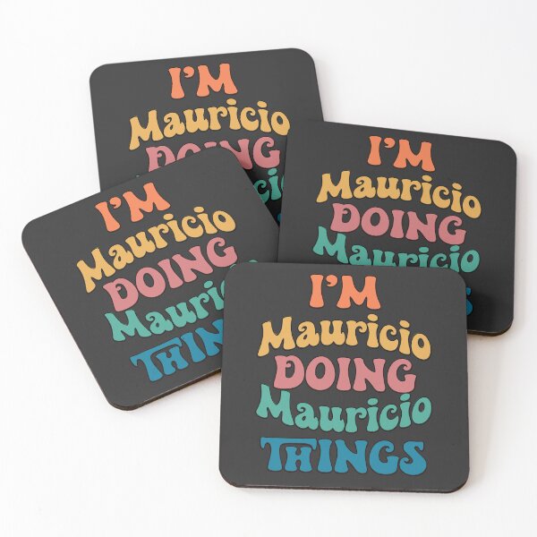 Item preview, Mauricio Funny Retro First Name designed and sold by Americandude.