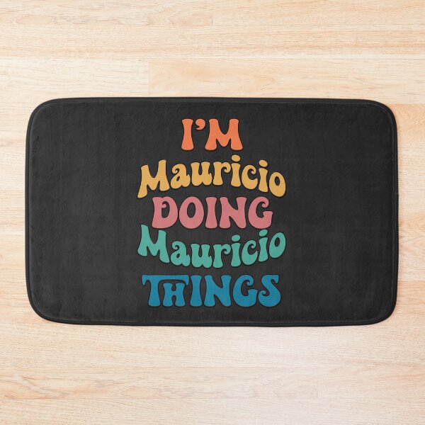 Item preview, Mauricio Funny Retro First Name designed and sold by Americandude.