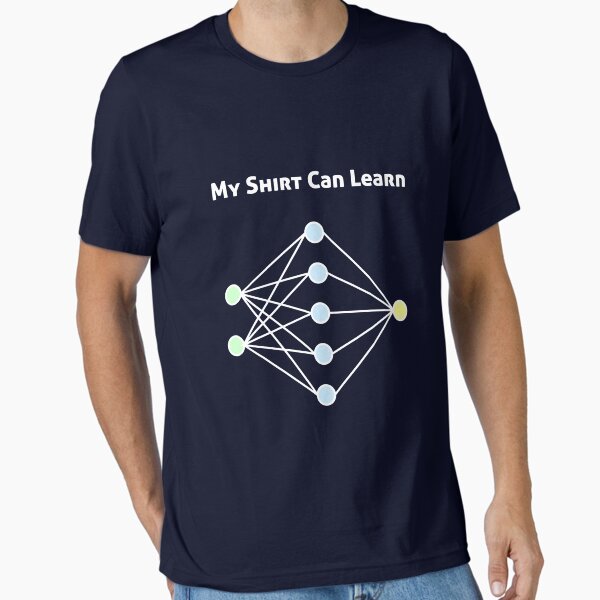 Item preview, Neural Network Machine Learning designed and sold by EncodedShirts.