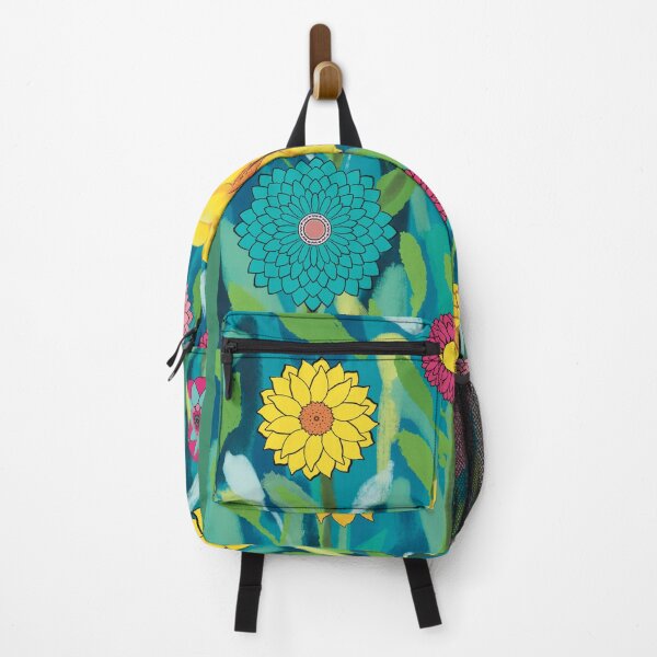 Item preview, Sunflowers and Bright wild flowers designed and sold by A Sweet Fragrance Art.