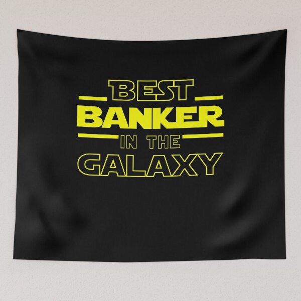 Item preview, banker Job Dad Mom Hudband Mens Shirt, Best banker In The Galaxy, Funny banker Birthday christmas Gift Gift designed and sold by xlnv.