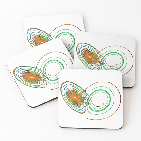 Item preview, Chaos Theory, Butterfly Effect  - Lorenz Chaotic Attractor #7 designed and sold by thinkeccel.