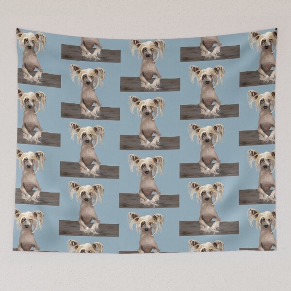 Item preview, Chinese Crested Dog Graphic Design Artwork  designed and sold by Layla Hindikka.