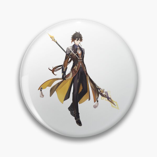 Item preview, Genshin Impact Zhongli Vago Mundo designed and sold by Shop Hakari.