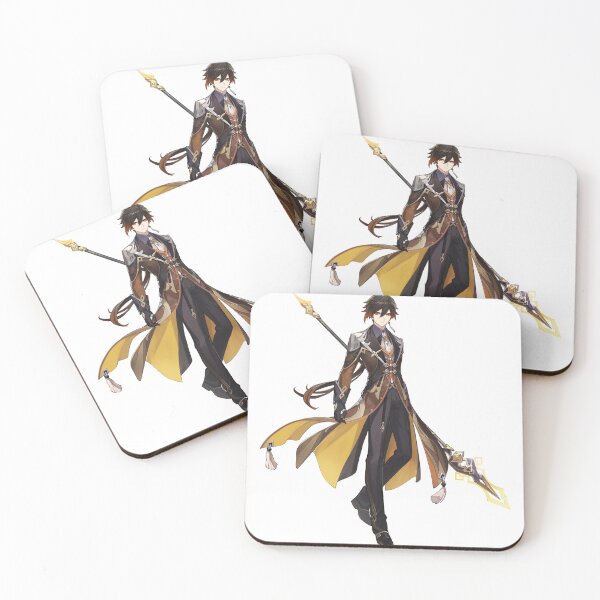 Item preview, Genshin Impact Zhongli Vago Mundo designed and sold by Shop Hakari.