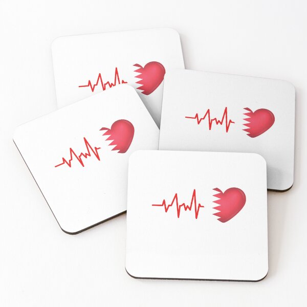 Item preview, HEARTBEAT QATAR FLAG ECG GIFT IDEA designed and sold by melshirt-shop.
