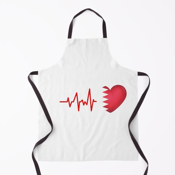 Item preview, HEARTBEAT QATAR FLAG ECG GIFT IDEA designed and sold by melshirt-shop.