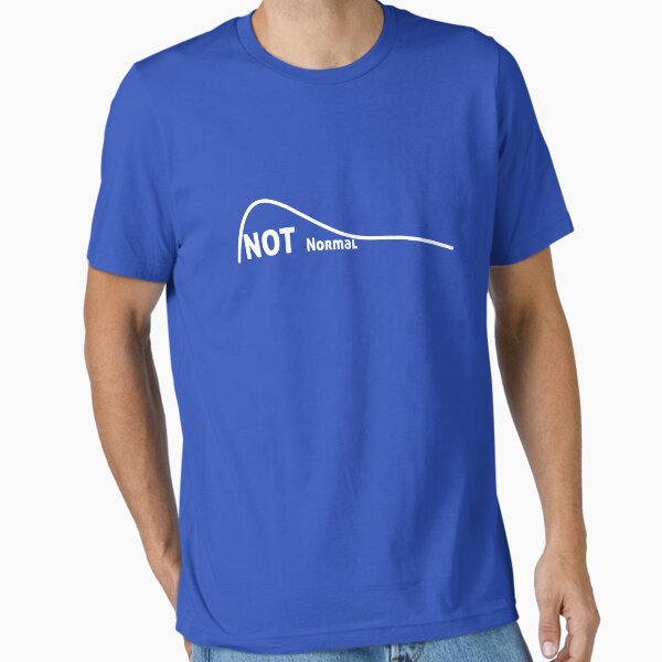 Item preview, Not a Normal Curve designed and sold by EncodedShirts.