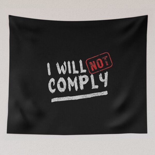 Item preview, I will not comply designed and sold by yococo.
