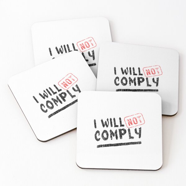 Item preview, I will not comply designed and sold by yococo.