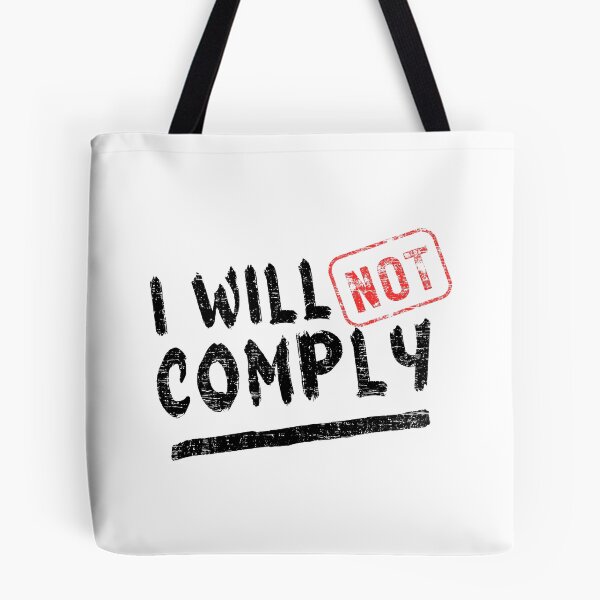 Item preview, I will not comply designed and sold by yococo.