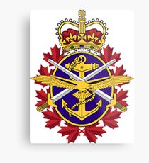 Badge of the Canadian Armed Forces Metal Print