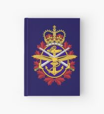 Badge of the Canadian Armed Forces Hardcover Journal
