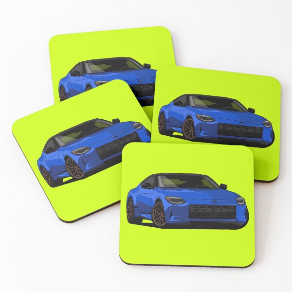 Item preview, Artwork NISSAN Z 400 Fairlady - blue - coupe japan designed and sold by SketchNinja.