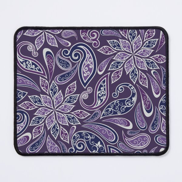 Item preview, Gorgeous Paisley Art in Shades of Purple and Lavender designed and sold by Dibble Dabble Designs.