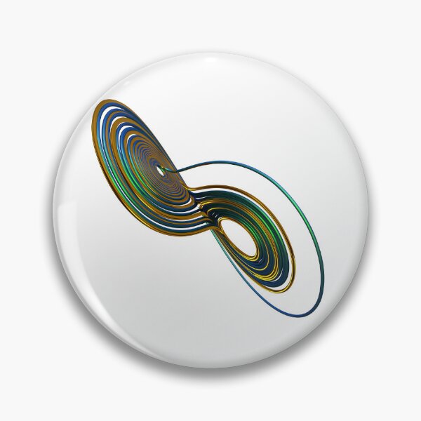 Item preview, Chaos Theory, Butterfly Effect  - Lorenz Chaotic Attractor #9 designed and sold by thinkeccel.