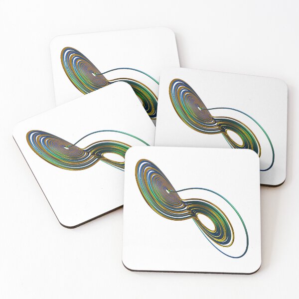 Item preview, Chaos Theory, Butterfly Effect  - Lorenz Chaotic Attractor #9 designed and sold by thinkeccel.