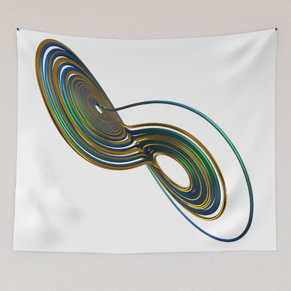 Item preview, Chaos Theory, Butterfly Effect  - Lorenz Chaotic Attractor #9 designed and sold by thinkeccel.