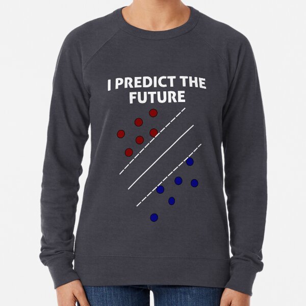 Item preview, Support Vector Machine, Predict the Future designed and sold by EncodedShirts.
