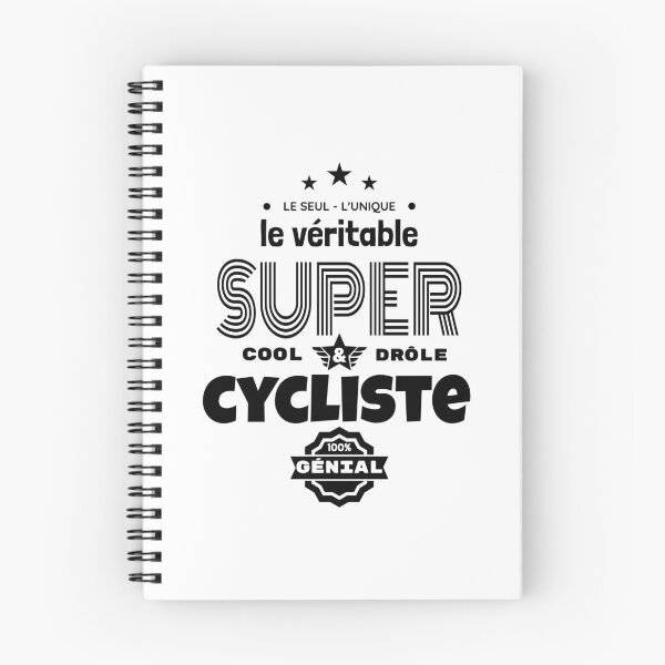 Item preview, super cyclist 100% awesome humor designed and sold by la-petite-folie.