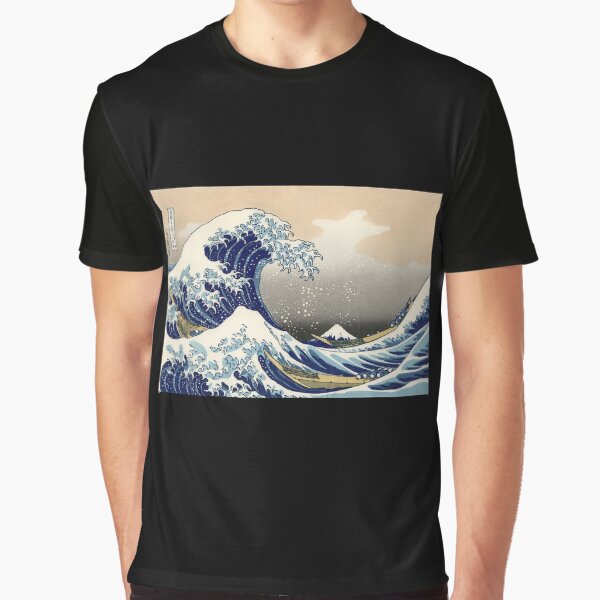 'The Great Wave Off Kanagawa' by Katsushika Hokusai (Reproduction) Graphic T-Shirt