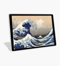 Vinilo para portátil 'The Great Wave Off Kanagawa' de Katsushika Hokusai (Reproducción)