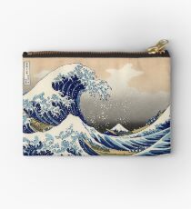 'The Great Wave Off Kanagawa' by Katsushika Hokusai (Reproduction) Studio Pouch