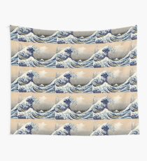 'The Great Wave Off Kanagawa' by Katsushika Hokusai (Reproduction) Wall Tapestry