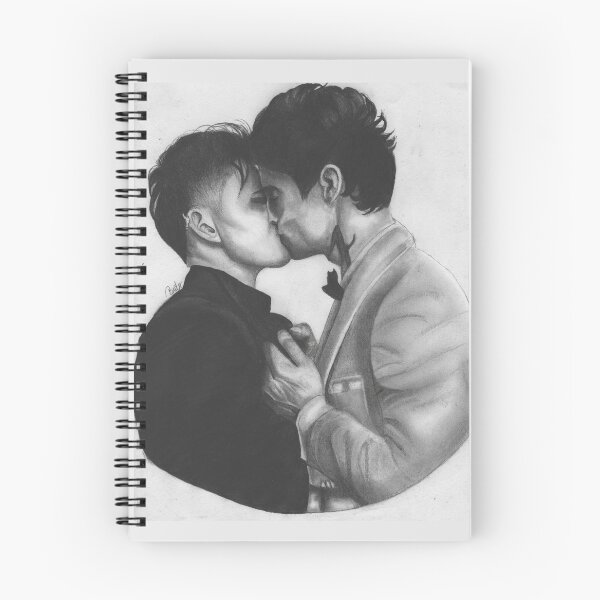 Aperçu de l'œuvre Alec Lightwood et Magnus Bane créée et vendue par Britany Lachance.