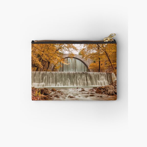 Item preview, Bridge to autumn waterfall designed and sold by Sotiris Papadimas.