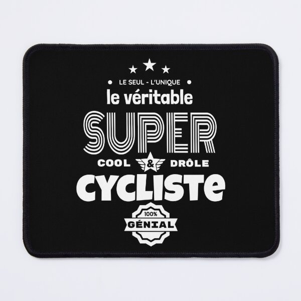 Item preview, super cyclist 100% awesome humor designed and sold by la-petite-folie.