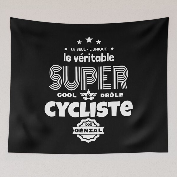 Item preview, super cyclist 100% awesome humor designed and sold by la-petite-folie.
