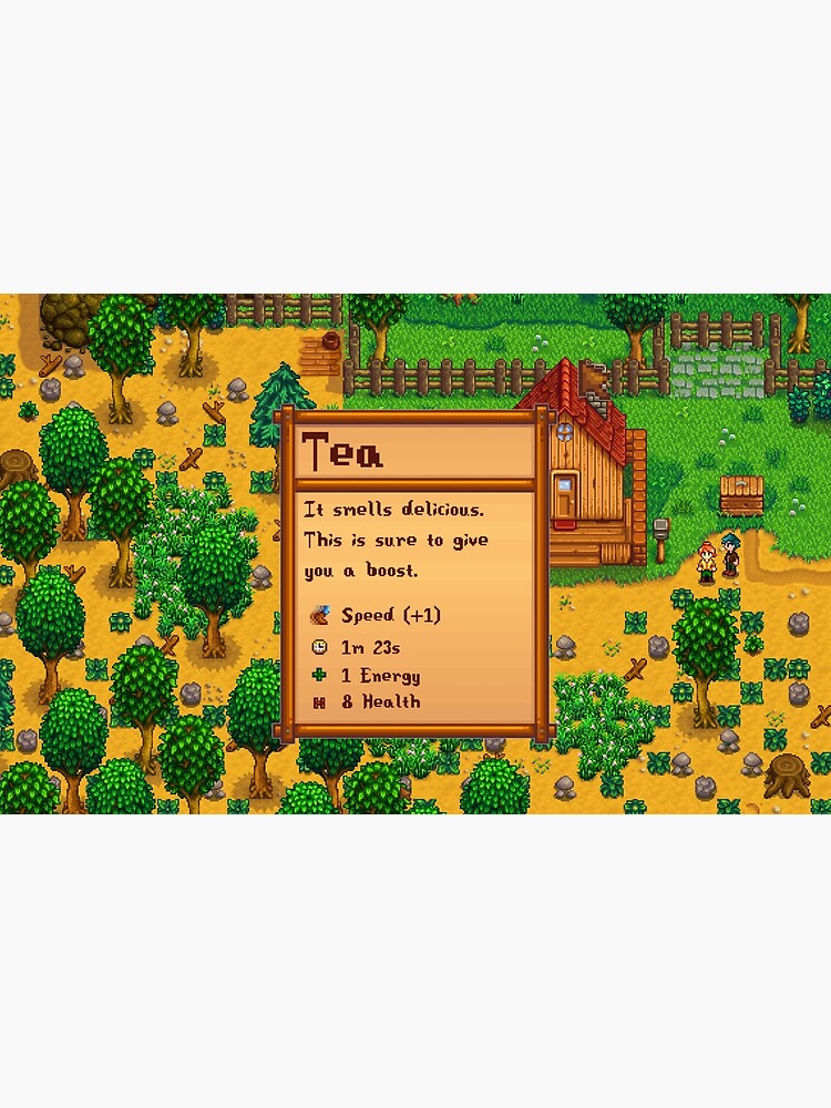 "Stardew Valley Day Tea" Poster for Sale by ANNAPHET Redbubble