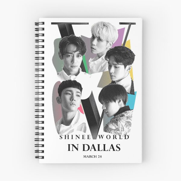 Item preview, SHINEE WORLD V TOUR USA DALLAS T-SHIRT designed and sold by ohsenshine.