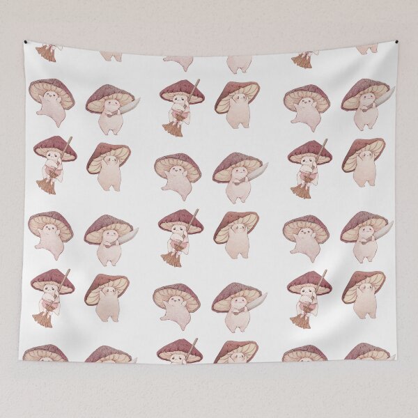 Item preview, Four Different Mushroom Moods designed and sold by Fairydrop.