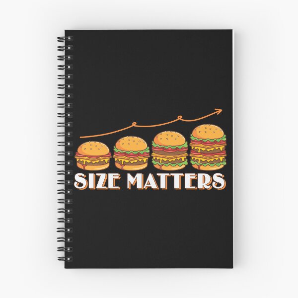 Item preview, Size Matters - Big Hamburger - Burger Yunkie designed and sold by Shirtflyer.