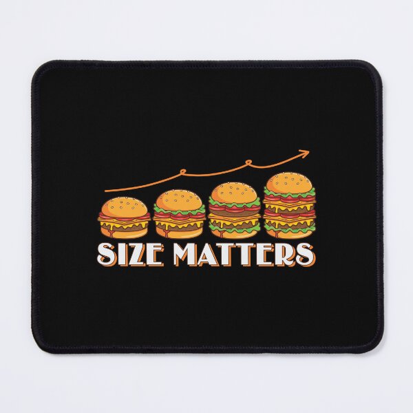Item preview, Size Matters - Big Hamburger - Burger Yunkie designed and sold by Shirtflyer.