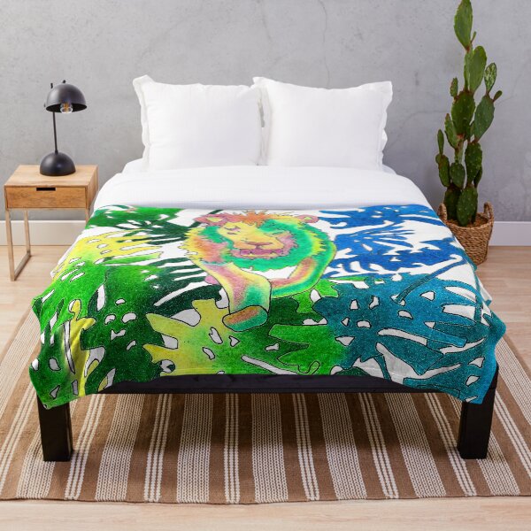Item preview, Monstera and lion designed and sold by AtelierAM.