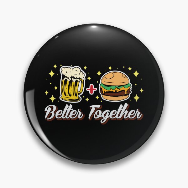 Item preview, Better Together - Beer And Burgers - Burger Yunkie designed and sold by Shirtflyer.