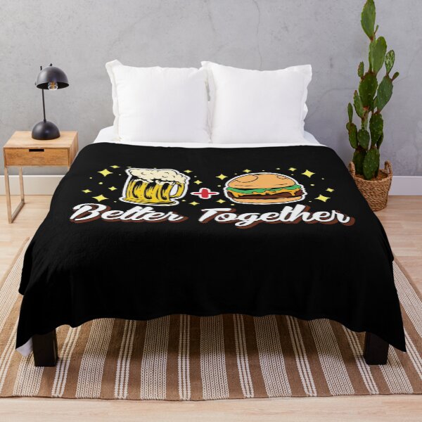 Item preview, Better Together - Beer And Burgers - Burger Yunkie designed and sold by Shirtflyer.
