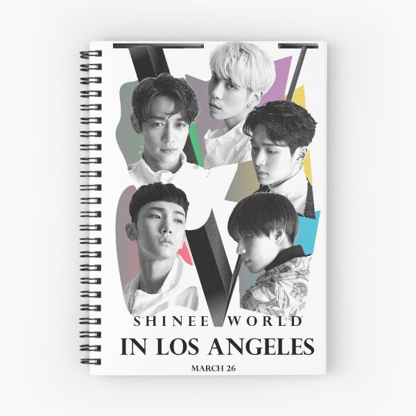 Item preview, SHINEE WORLD V TOUR USA LOS ANGELES T-SHIRT designed and sold by ohsenshine.