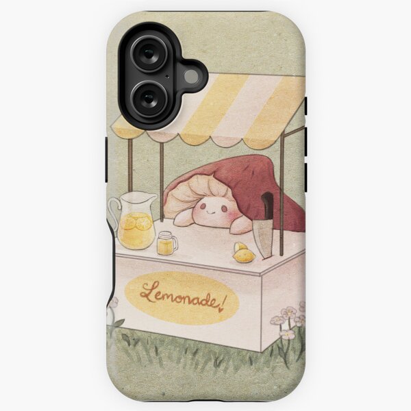 Vista previa del artículo con la obra «Tienda de limonada de champiñones», diseñado y vendido por Fairydrop.