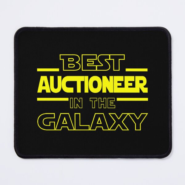 Item preview, auctioneer Job Dad Mom Hudband Mens Shirt, Best auctioneer In The Galaxy, Funny auctioneer Birthday christmas Gift Gift designed and sold by xlnv.