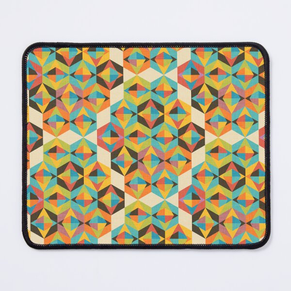 Item preview, Retro Color Block kaleidoscopic designed and sold by susycosta.