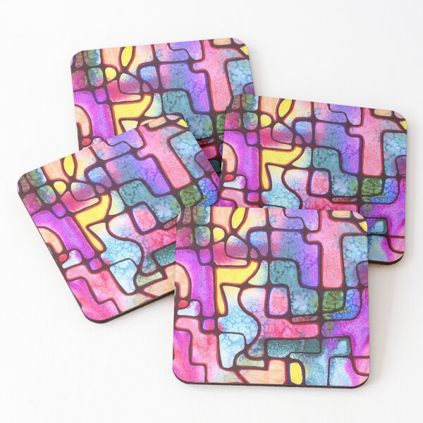Item preview, Abstract Neurographic colorful design designed and sold by Diane Owens.