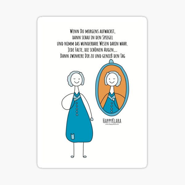 Wink at you and enjoy the day Sticker