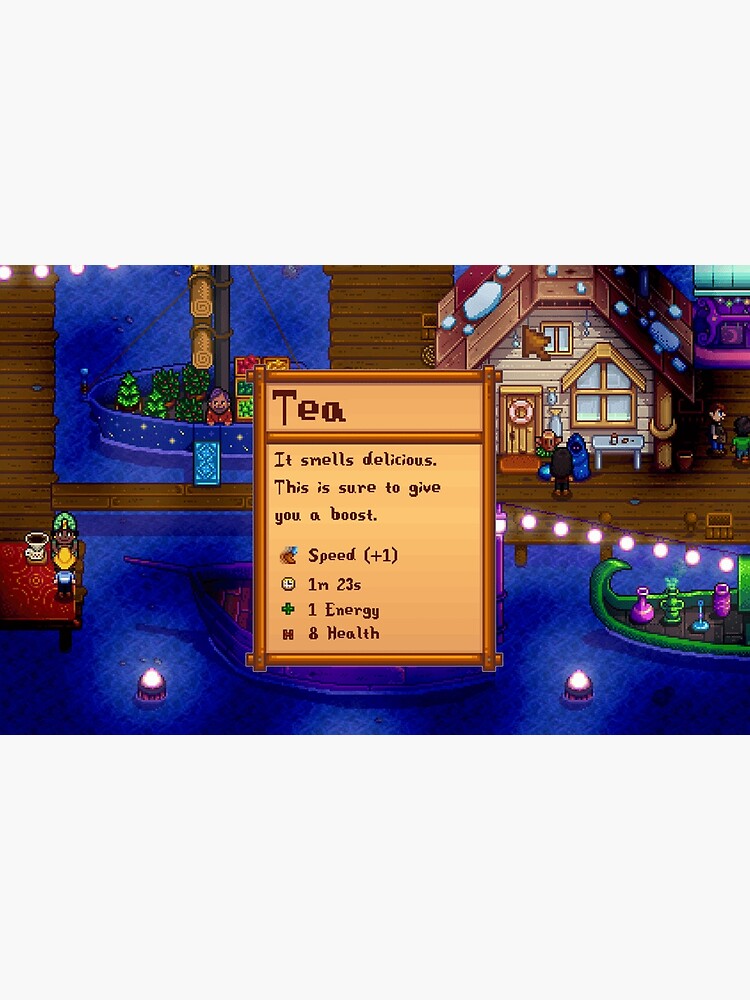 "Stardew Valley Tea" Poster for Sale by SAMKRIS Redbubble