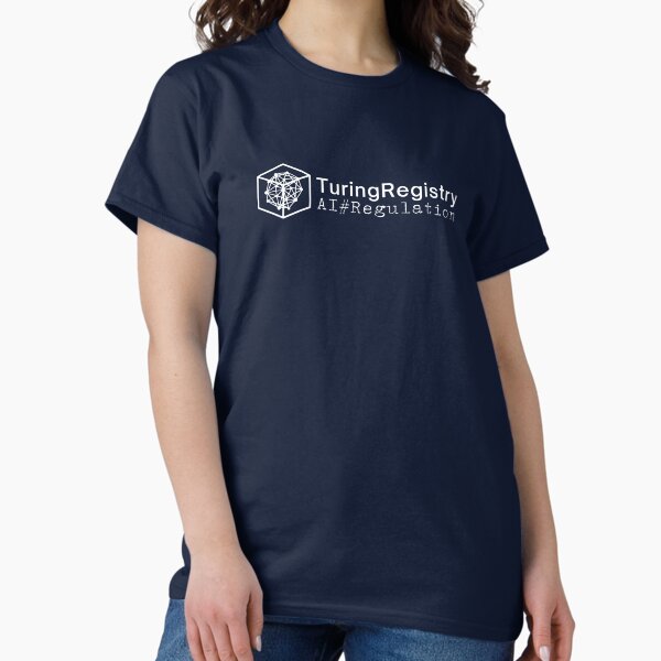 Item preview, Turing Registry Regulation 3.0 AI t-shirt (William Gibson t-shirt) (Neuromancer t-shirt) w/t designed and sold by Gibson Futures.