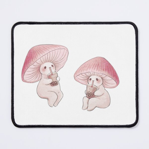 Item preview, Mycena Mushrooms with Boba Tea designed and sold by Fairydrop.